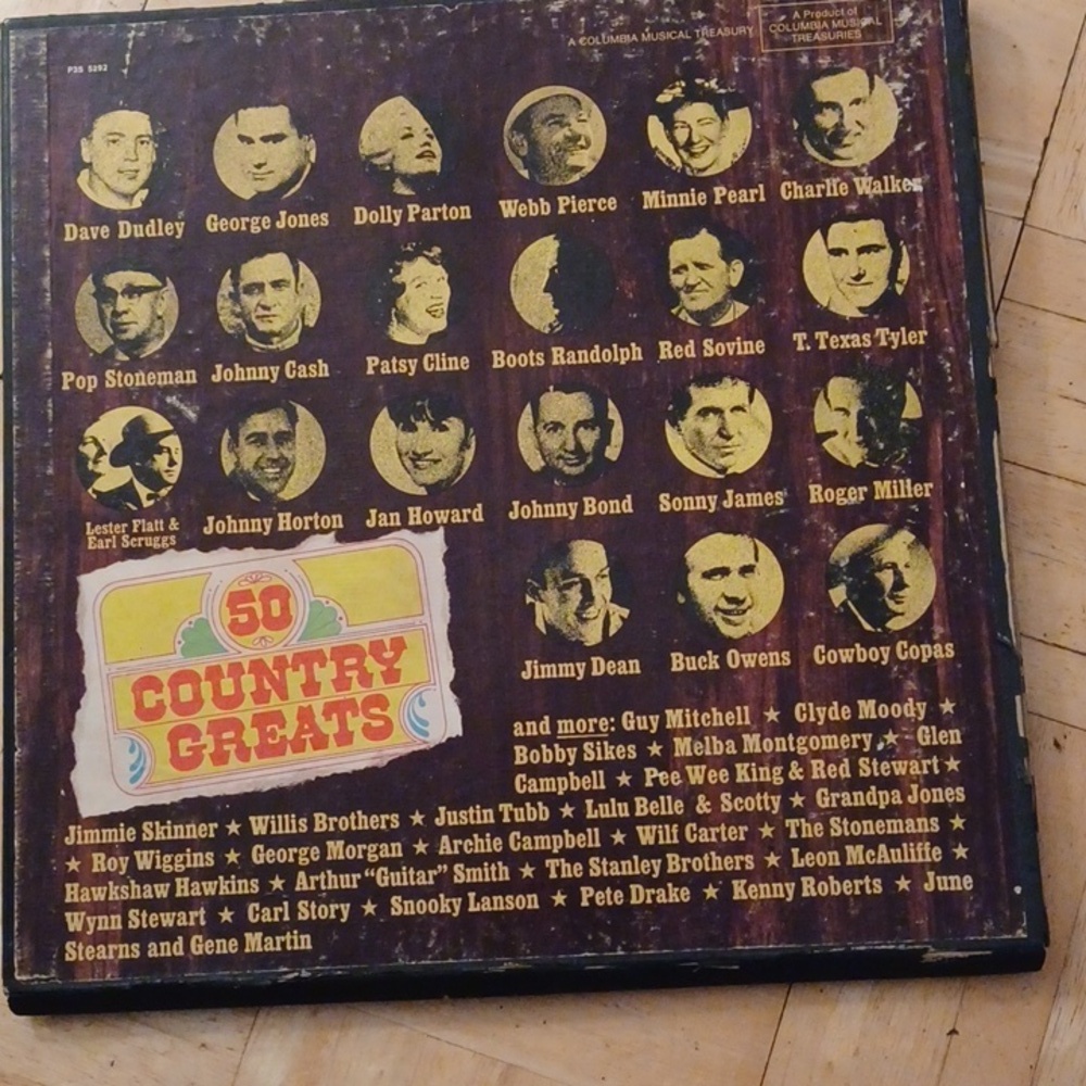 County Music record set 50 County music greats 3 album set